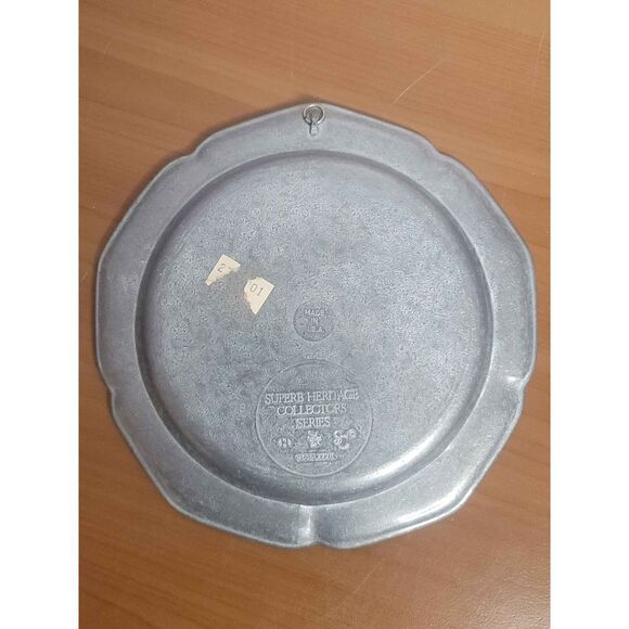 Vintage Superb Heritage Colllectors Series Battleship USS Alabama BB60 Pewter Pl - Picture 2 of 5